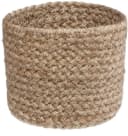 Atmosphera Aufbewahrungskorb Set 3-tlg. Jute Rund Weiß/Schwarz Bild 1