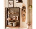 Atmosphera Wanddeko Surfbrett SOUTH BAY Weiß/Schwarz MDF Bild 1