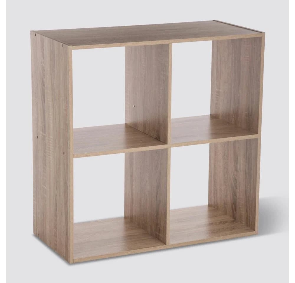 5five Simply Smart Regal Mix N Modul 2x2 Eiche-Optik Beige
