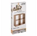 5five Simply Smart Regal Mix N Modul 2x2 Eiche-Optik Beige Bild 3