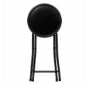5five Simply Smart Hocker 46 cm Schwarz Bild 3