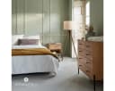 Atmosphera Stehlampe OLGA Dreibein Beige Schwarz Mangoholz Bild 1