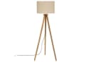 Atmosphera Stehlampe OLGA Dreibein Beige Schwarz Mangoholz Bild 2
