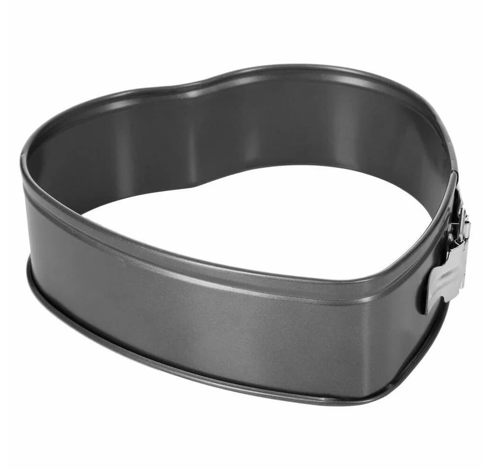 5five Simply Smart Herzkuchenform Springform Schwarz Antihaft - Bild 4