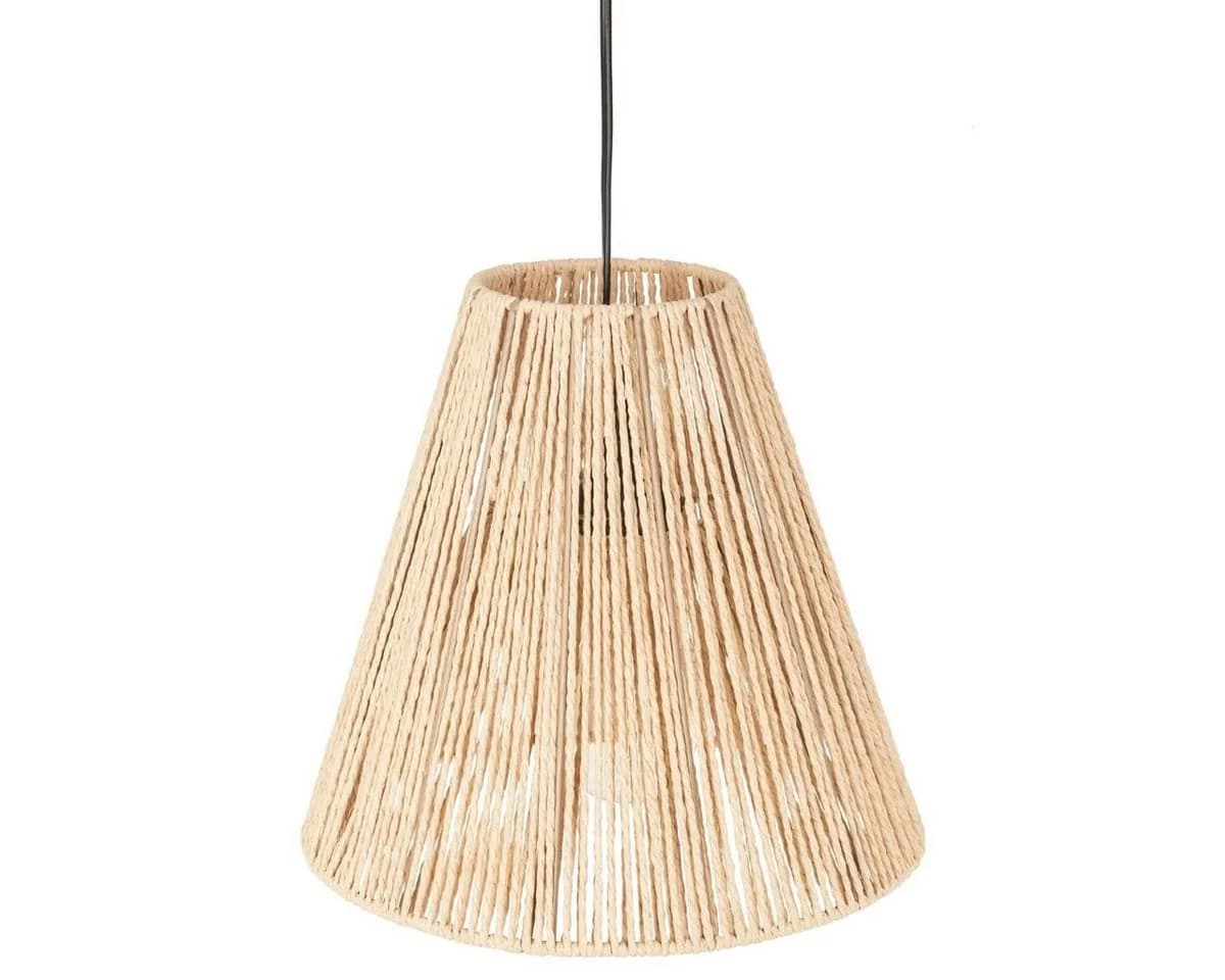 Atmosphera Pendelleuchte Metall-Papier Ø 30 cm Beige - Bild 2