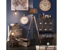 Atmosphera Créateur d'intérieur Regal Metallschrank Schwarz/Weiß Industrial Bild 4