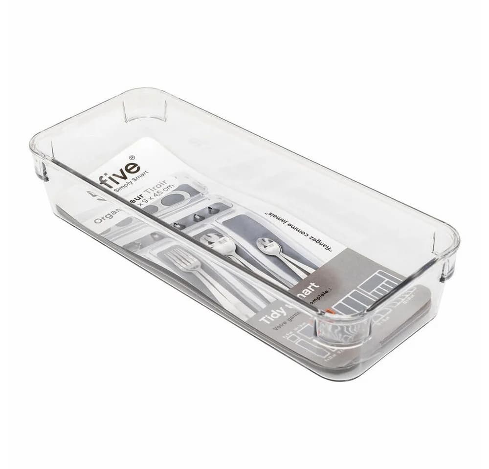 5five Simply Smart Schubladeneinsatz Tidy Smart Transparent