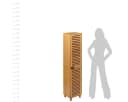 5five Simply Smart Badregal SICELA mit Türen Bambus Bild 3