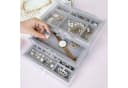 HURTNET Schmuck Organizer Acryl transparent 3 Schubladen Samteinlage Bild 3