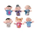 KRUZZEL Fingerpuppe 6-tlg. Bunt Kreatives Spielzeugset Bild 4