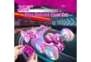 LA CUTE RC Spider Auto Pink 4x4 4WD Stunt Car mit LED & Sprühfunktion Bild 3