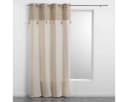 Douceur d'intérieur Vorhang Boho SULTANCURTAIN Beige mit Fransen und Ösen Bild 2