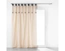 Douceur d'intérieur Vorhang mit Hosenträgern und Quasten Beige/Schwarz Bild 2