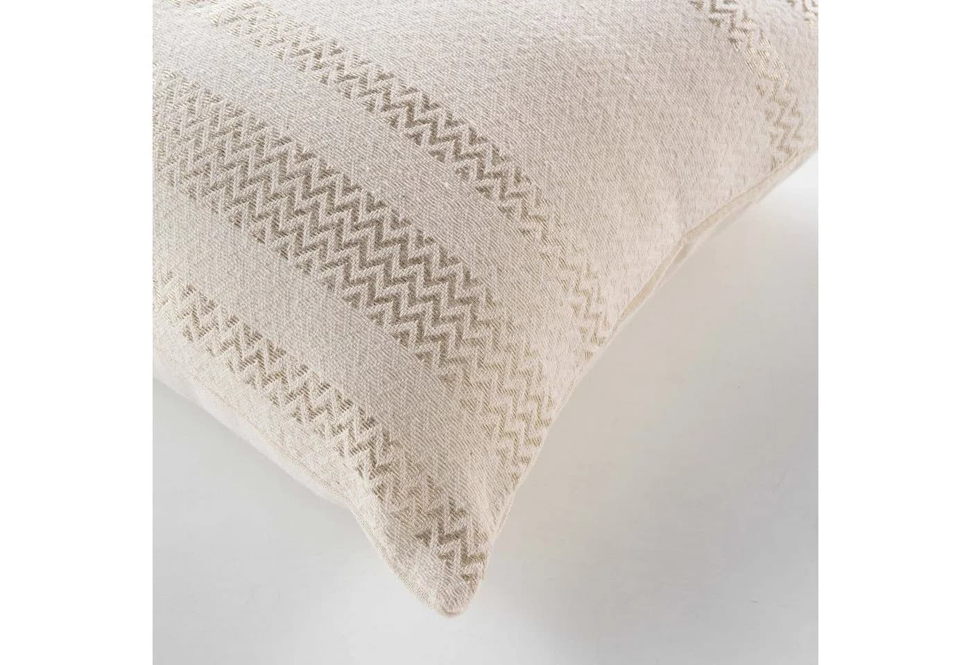 Douceur d'intérieur Dekokissen Beige Baumwolle - Bild 4