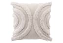 Douceur d'intérieur Dekokissen ZITA Beige Boucle-Effekt Bild 2