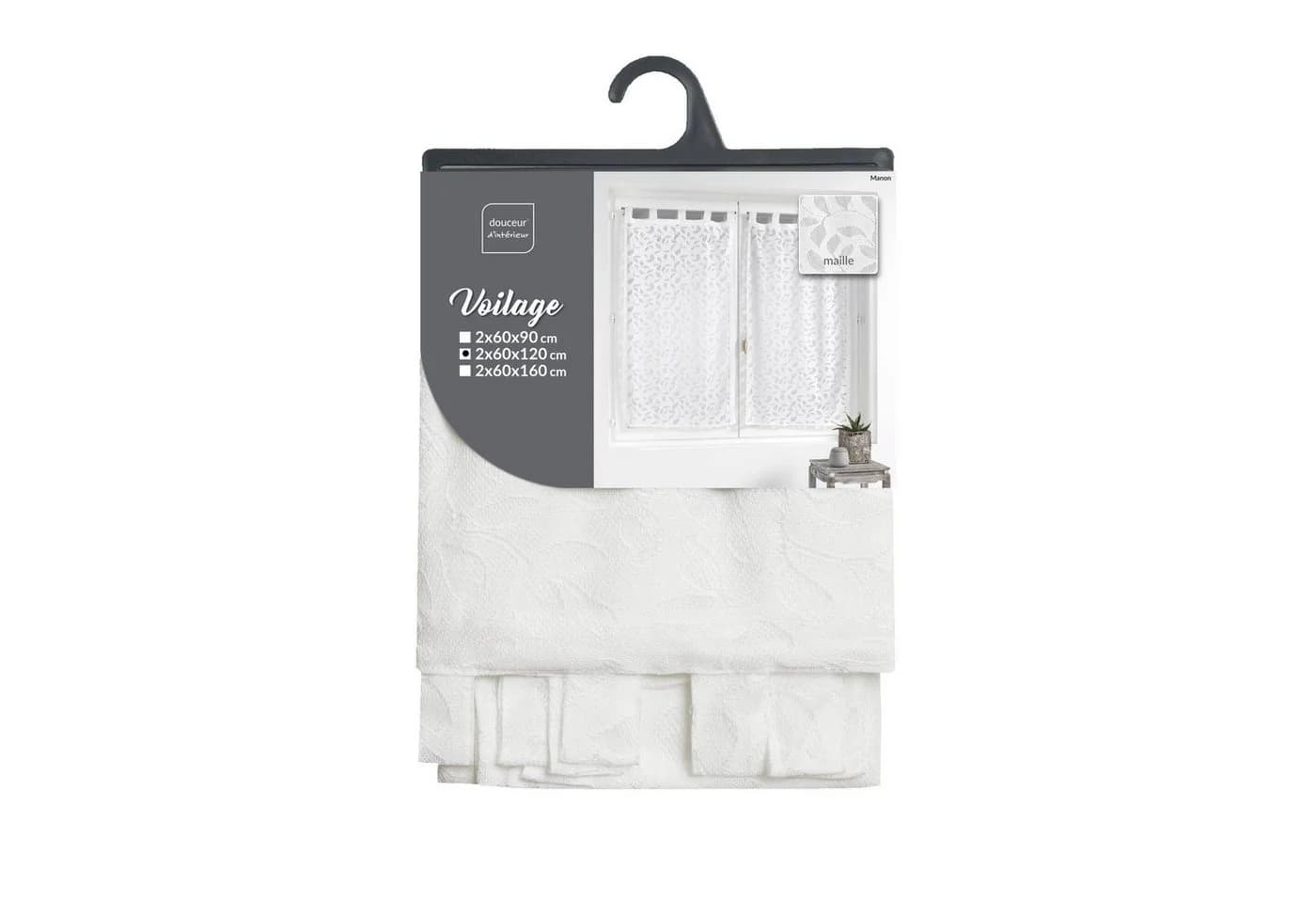 Douceur d'intérieur Schlaufengardinen MANON 2er-Set Modern Polyester - Bild 4