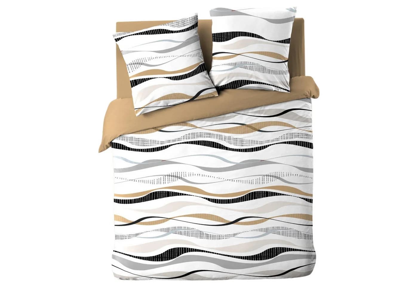 Douceur d'intérieur NATURA Bettwäsche 240x220 cm Polyester - Bild 2