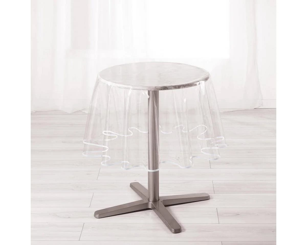 Douceur d'intérieur Wachstischdecke Transparent Rund 180 cm - Bild 2