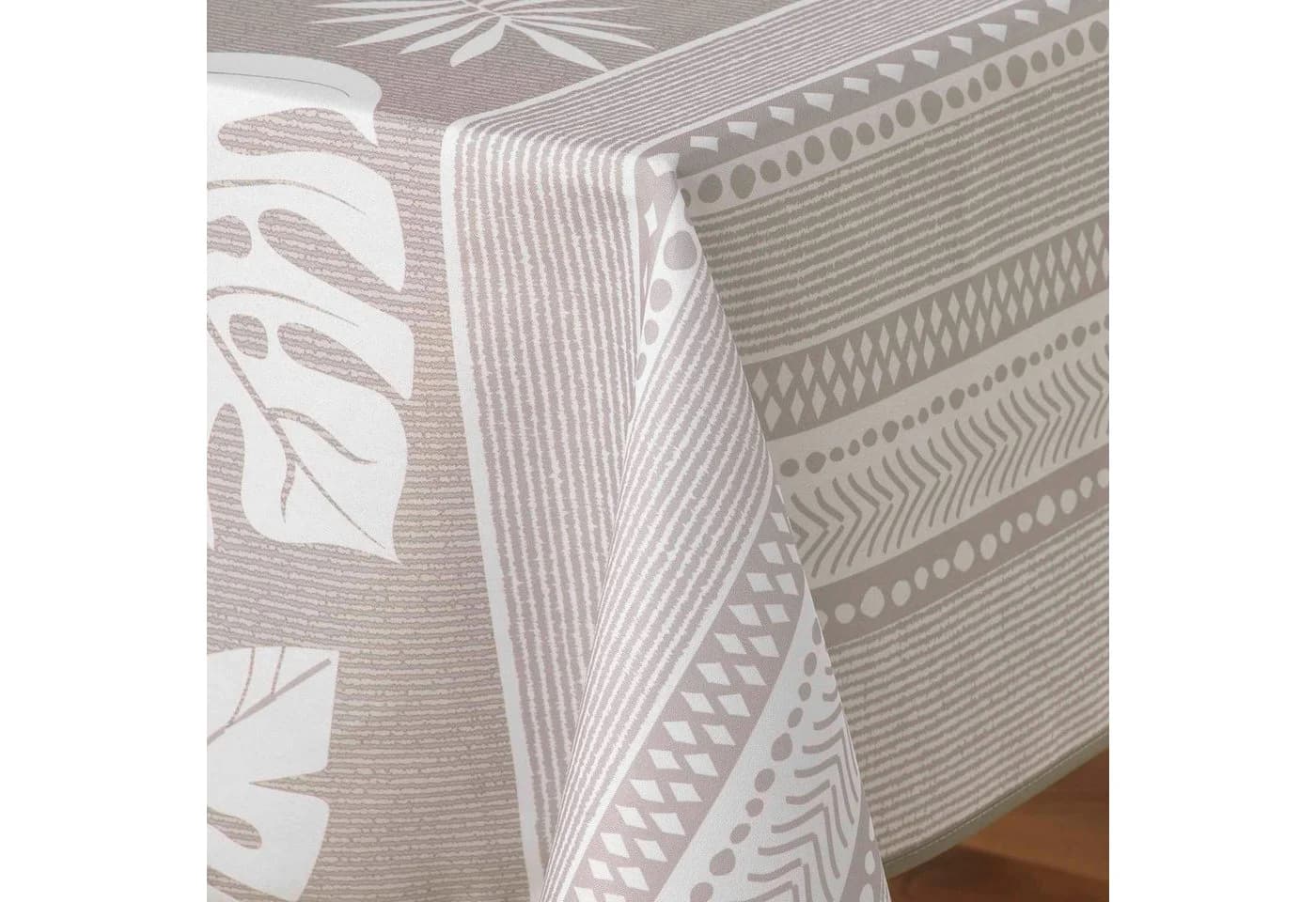 Douceur d'intérieur Tischdecke 240x150 cm Beige