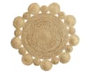 Douceur d'intérieur Teppich Boho-Stil Braun Jute Bild 2
