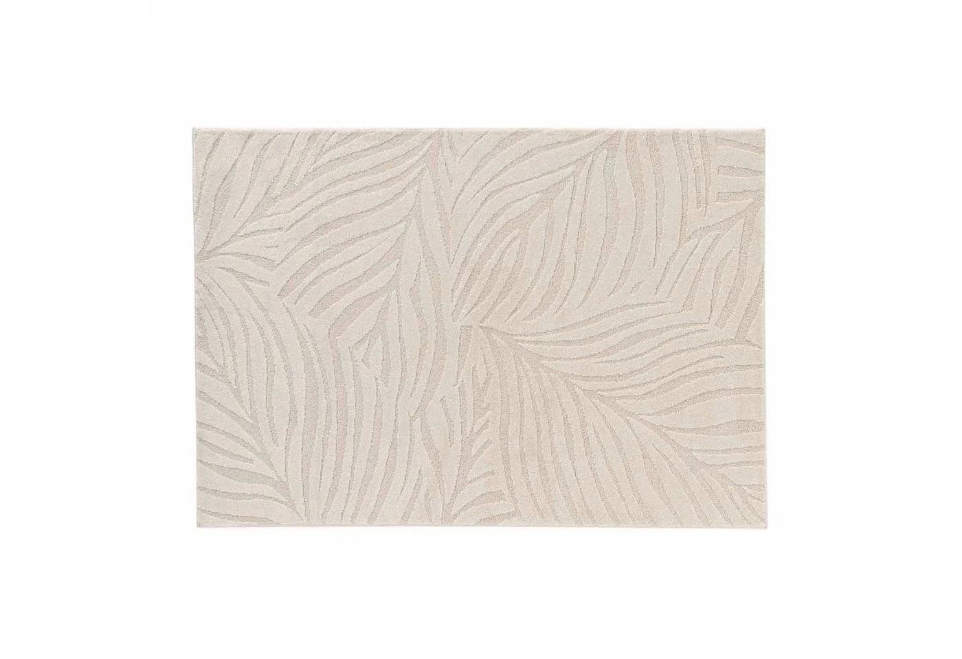 Douceur d'intérieur Teppich ANKARA Beige Blattmuster - Bild 2
