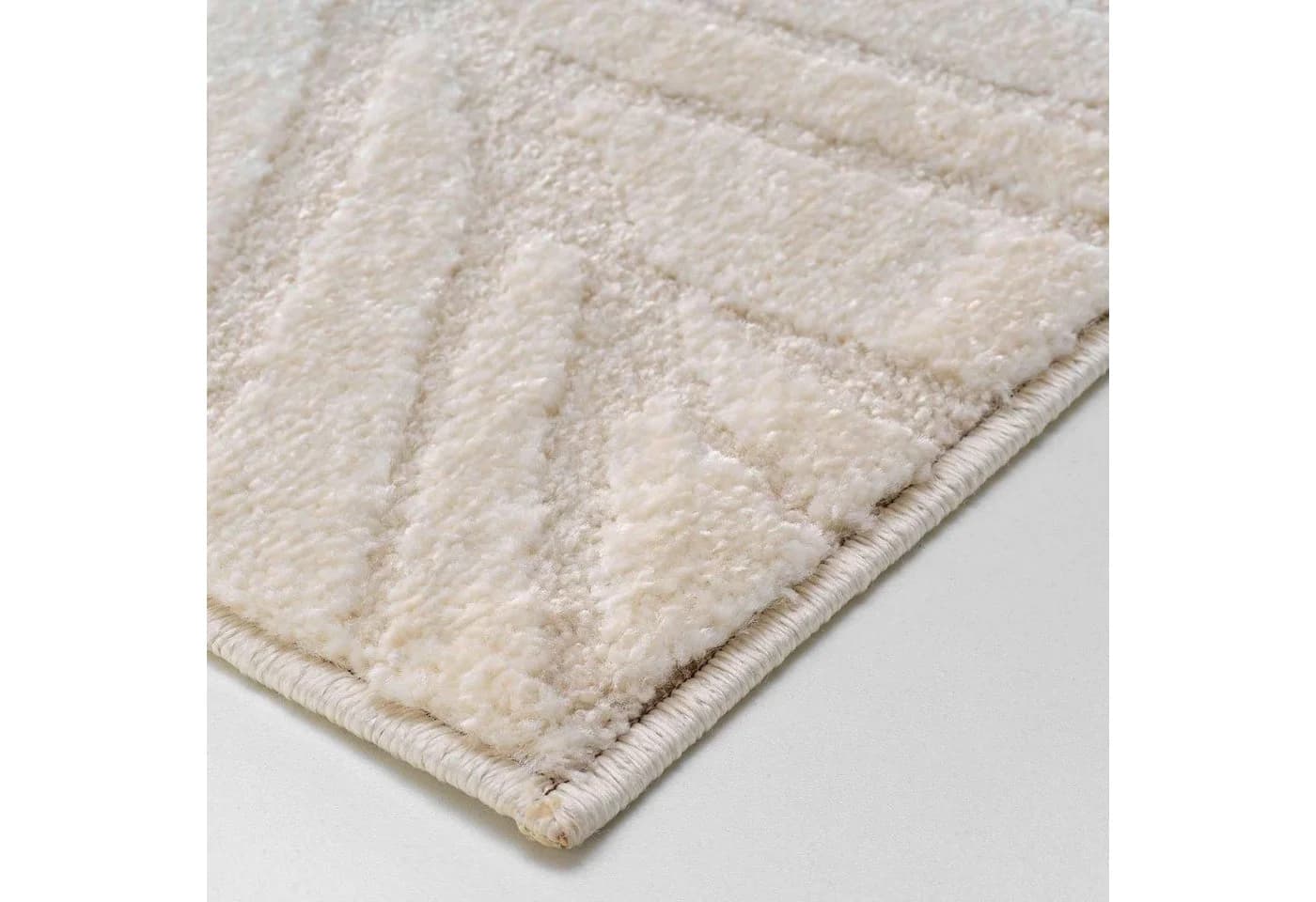 Douceur d'intérieur Teppich ANKARA Beige Blattmuster - Bild 4