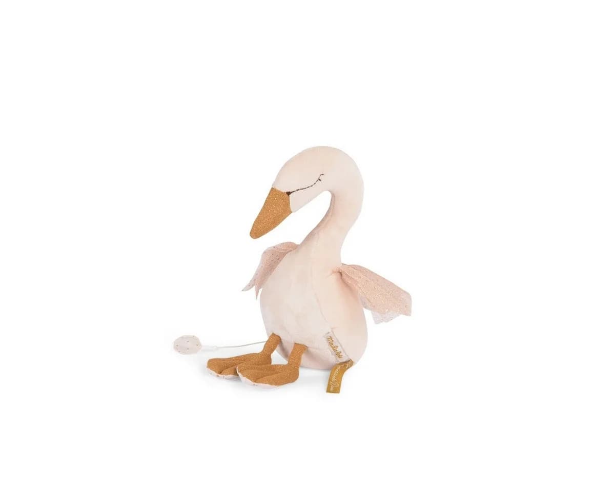 Moulin Roty Spieluhr Schwan Musikspieluhr für Babys