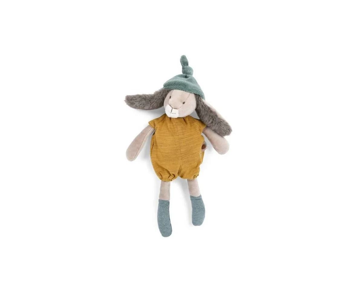 Moulin Roty Kuscheltier Trois Lapins Kleiner Hase 32cm Beige - Bild 2