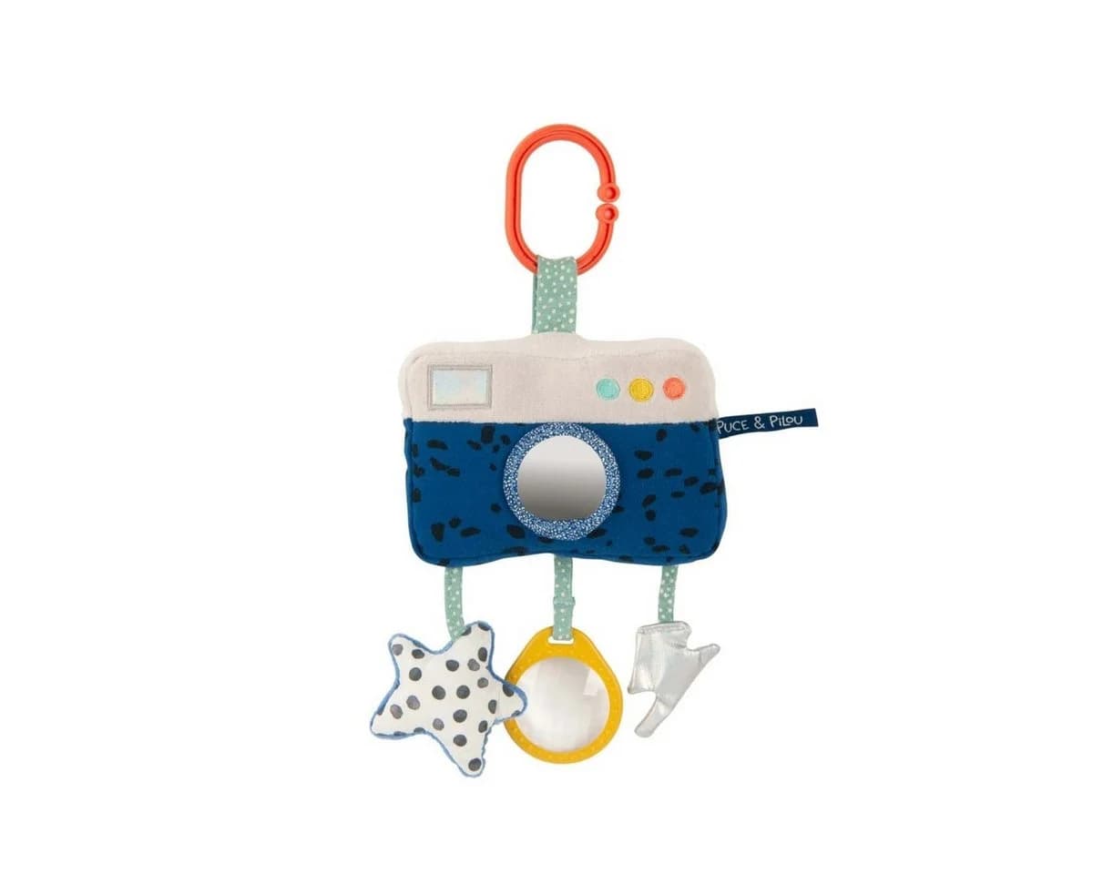 Moulin Roty Puce&Pilou Aktivitäts-Fotoapparat Hängespielzeug - Bild 2