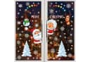 LA CUTE Fenstersticker Set 313tlg Weihnachten Schneeflocken PVC Matt Bild 2