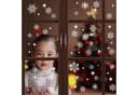LA CUTE Fenstersticker Set 313tlg Weihnachten Schneeflocken PVC Matt Bild 3