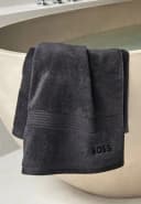 BOSS Home Handtuch LOFT Schwarz Frottier 100% Baumwolle Bild 3