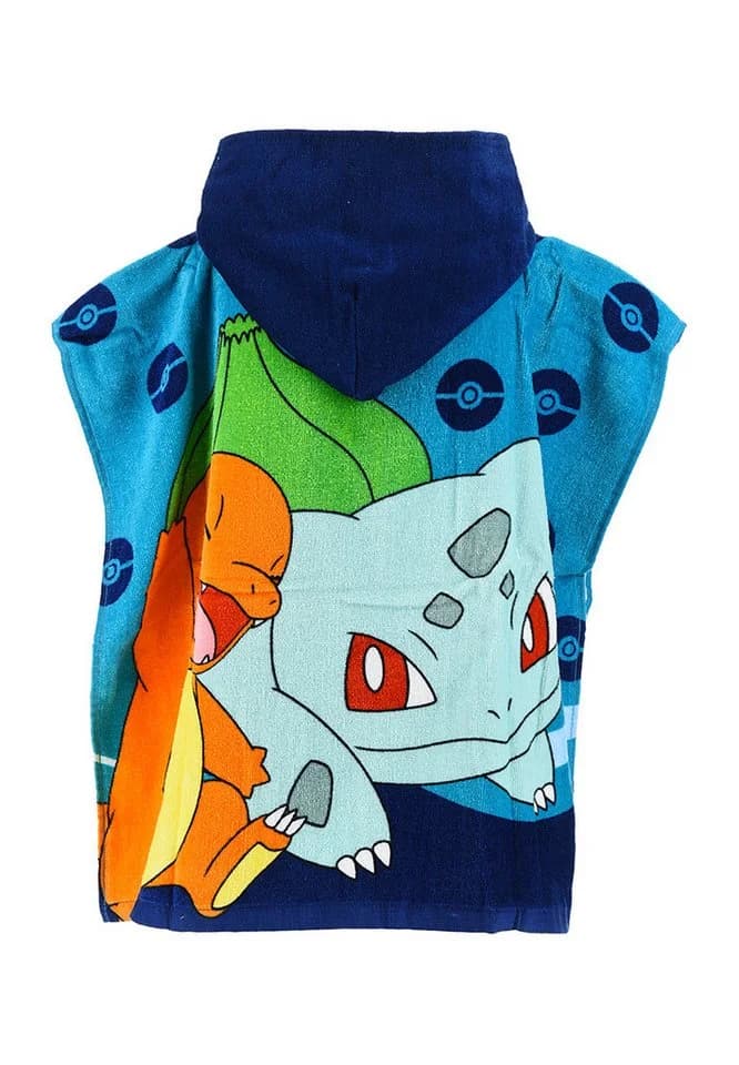 Pokémon Bademantel Pikachu Kinder Kapuze Baumwolle - Bild 3
