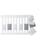Vertbaudet Babybett-Polster Polarwolf 10er Set Klettverschluss Bild 1
