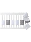 Vertbaudet Babybett-Polster Polarwolf 10er Set Klettverschluss Bild 2