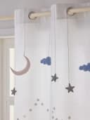 vertbaudet Kinderzimmer Vorhang MOND & STERNE Baumwolle Weiß Bild 3