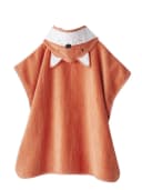 vertbaudet Badeponcho Kinder Fuchs-Kostüm Orange Frottee Bild 1