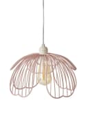 vertbaudet Lampenschirm Kinderzimmer BLÜTE Blütenform Rosa Metall Bild 2
