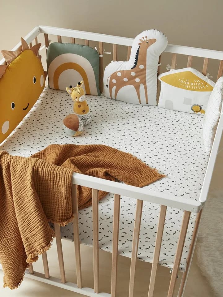vertbaudet Bettumrandung Baby TANSANIA 40 mm Höhe - Bild 4