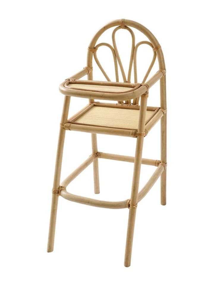vertbaudet Puppen Hochstuhl Rattan MINI BOHO - Bild 2