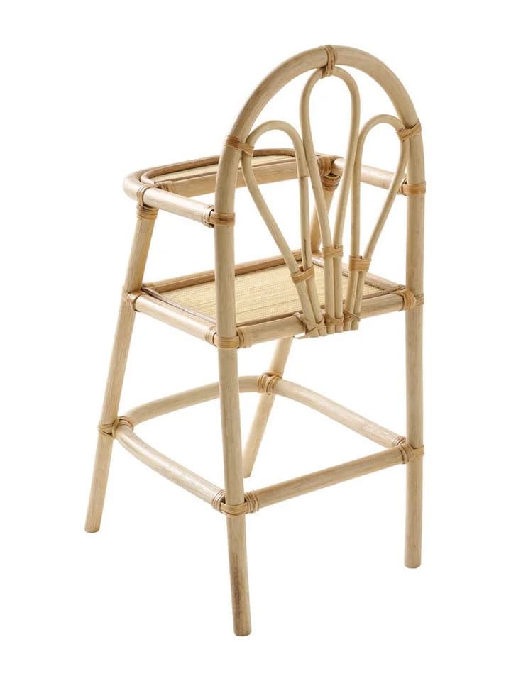 vertbaudet Puppen Hochstuhl Rattan MINI BOHO - Bild 3