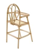 vertbaudet Puppen Hochstuhl Rattan MINI BOHO Bild 4