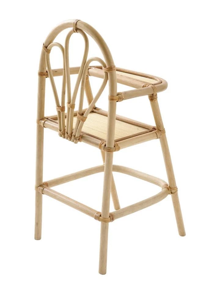 vertbaudet Puppen Hochstuhl Rattan MINI BOHO - Bild 4