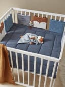 vertbaudet Bettumrandung Polster Baby Fox 6er Set Bild 1