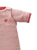 vertbaudet Babyschlafsack ALASKA Rosa Winterschlafsack 3 TOG abnehmbare Ärmel Bild 3