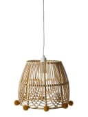 vertbaudet Lampenschirm Kinderzimmer Rattan Boho Bild 1