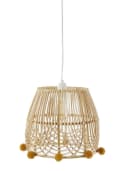 vertbaudet Lampenschirm Kinderzimmer Rattan Boho Bild 2