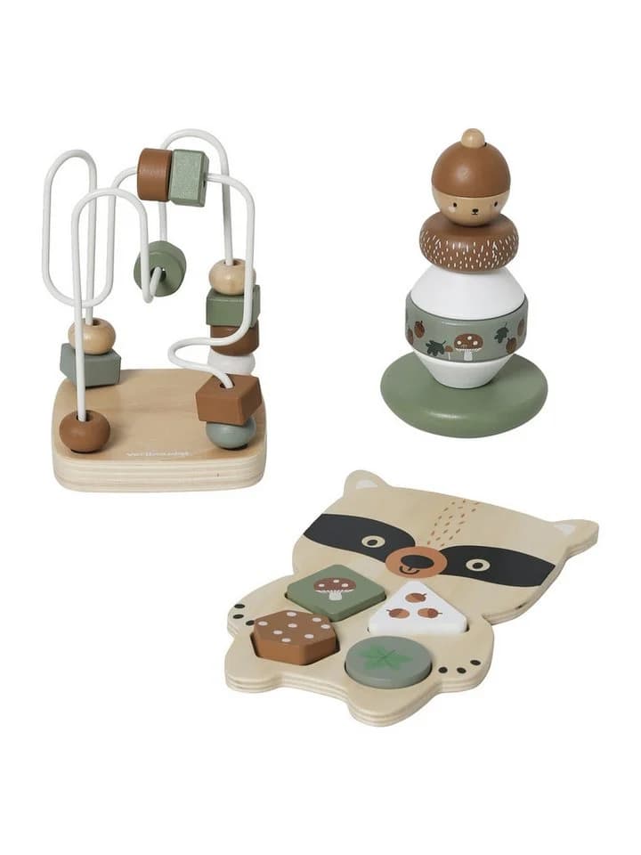 vertbaudet Lernspielzeug-Set Grüner Wald Holz FSC® - Bild 2