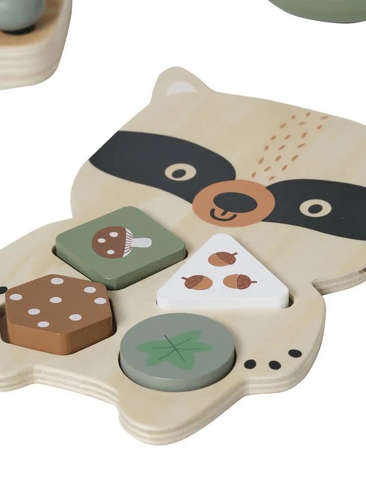 vertbaudet Lernspielzeug-Set Grüner Wald Holz FSC® - Bild 5