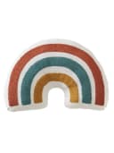 Vertbaudet Dekokissen Kinder Mini Zoo Regenbogen 100% Baumwolle Bild 1